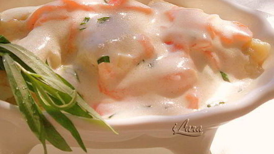 Рецепт картофельных ньокков с зеленью и пармезаном под сливочным соусом