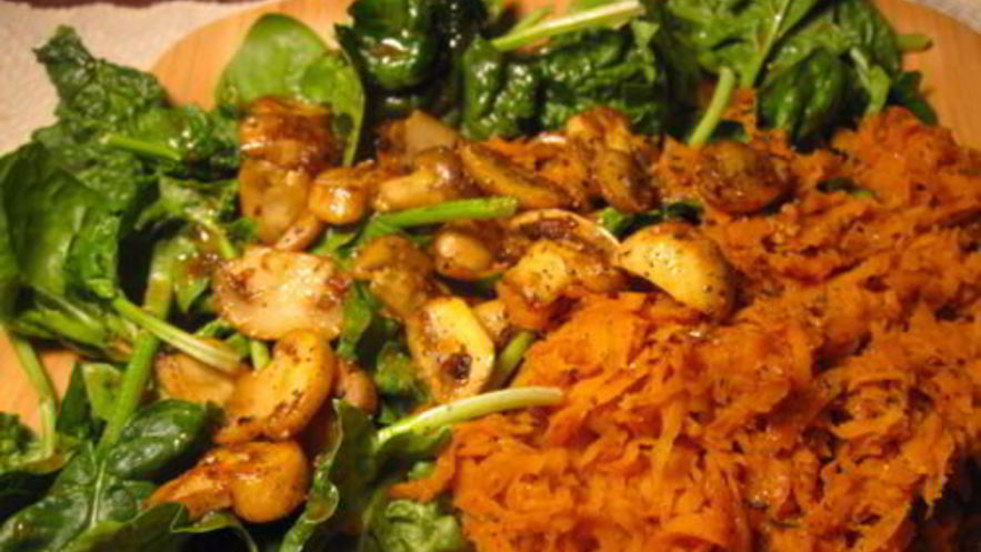 Рецепт хрустящего гарнира из батата