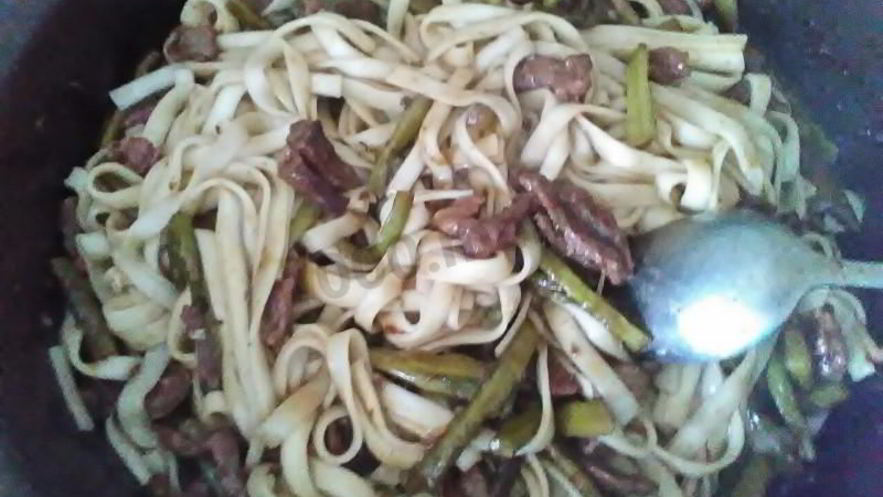 Рецепт китайской лапши с говядиной в соусе терияки