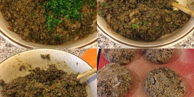 Рецепт чечевичных котлет
