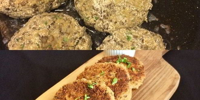 Рецепт чечевичных котлет