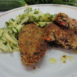 Рецепт Фасолевых котлет с болгарским перцем