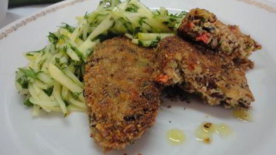 Рецепт фасолевых котлет с болгарским перцем