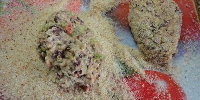 Рецепт фасолевых котлет с болгарским перцем