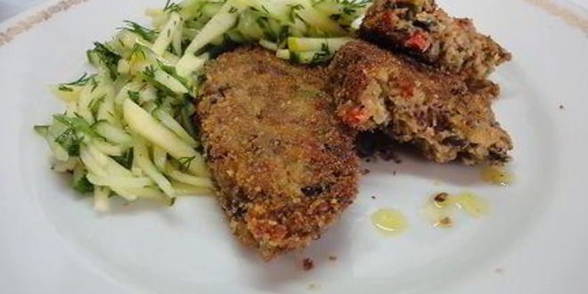 Рецепт фасолевых котлет с болгарским перцем