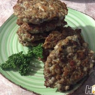 Рецепт Гречаников с куриной грудкой и баклажанами