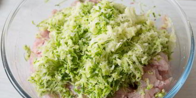 Рецепт кабачкова-куриных котлеты