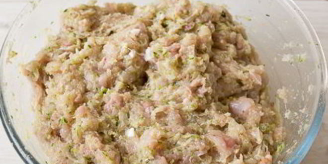 Рецепт кабачкова-куриных котлеты