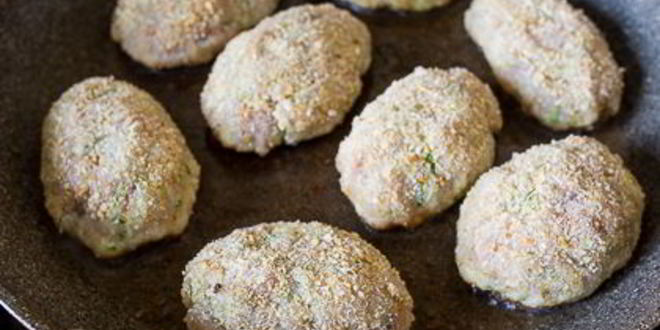 Рецепт кабачкова-куриных котлеты