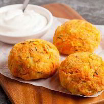 Рецепт Картофельных котлет с брынзой