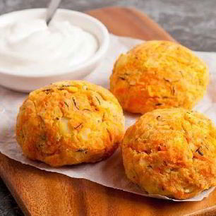 Рецепт Картофельных котлет с брынзой