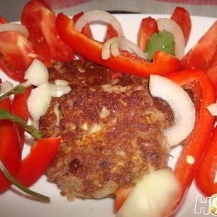 Рецепт Котлет из фасоли и цукини