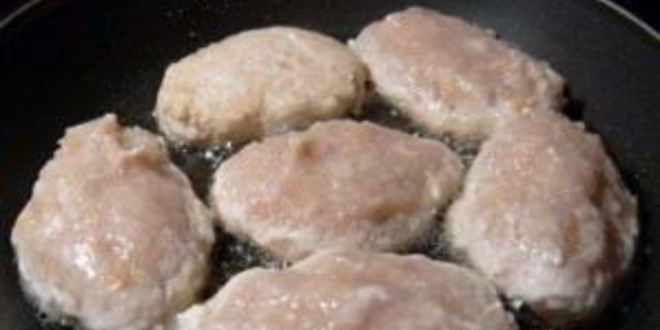 Рецепт котлет из индейки и курицы