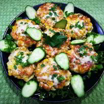 Рецепт Котлет из курицы и кукурузы