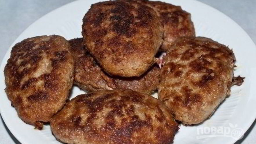 Рецепт котлет из мяса