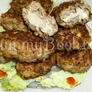 Рецепт Котлет с начинкой