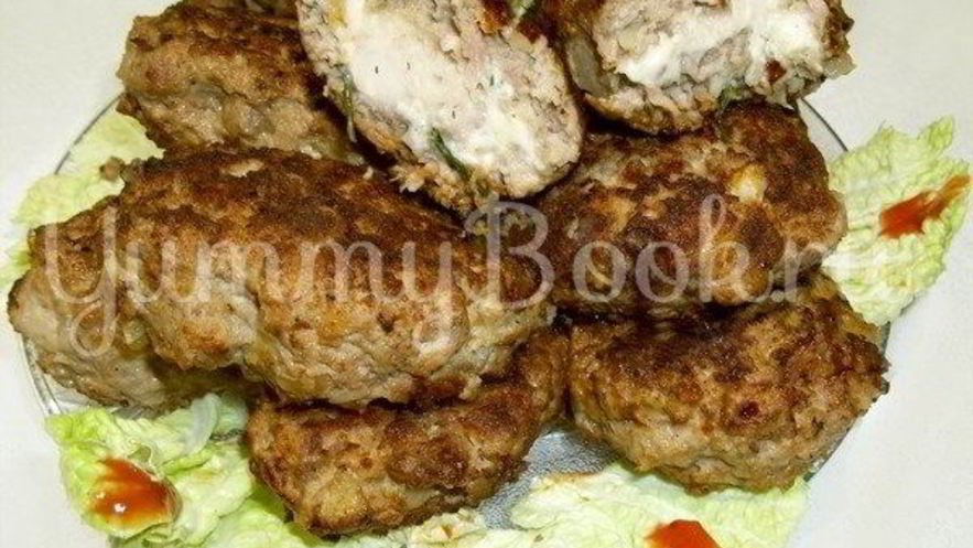 Рецепт котлет с начинкой