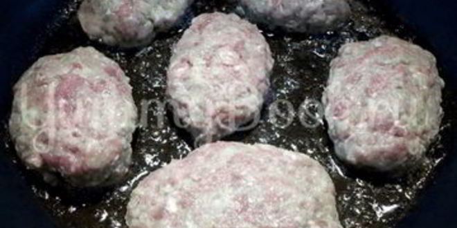 Рецепт котлет с начинкой