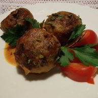 Рецепт Котлет с рисом в духовке