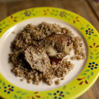 Рецепт Котлет с сырной начинкой