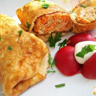 Рецепт Куриной котлеты в пеленке