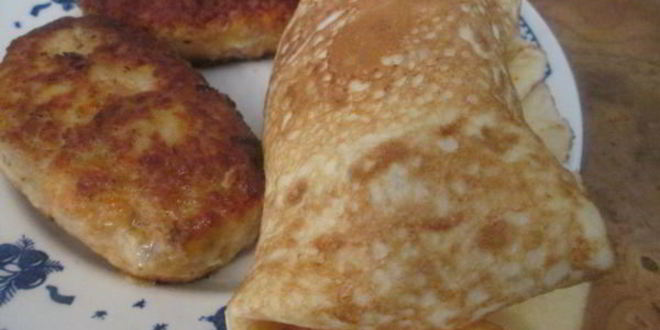Рецепт куриной котлеты в пеленке