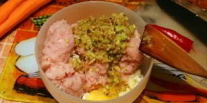 Рецепт куриных котлет с овощами