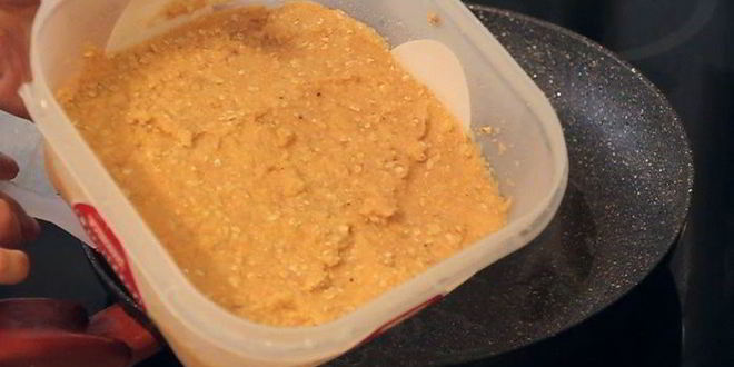 Рецепт постных котлет с орехами