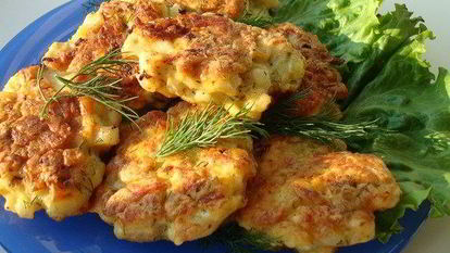 Рецепт Рубленых куриных котлет с укропом