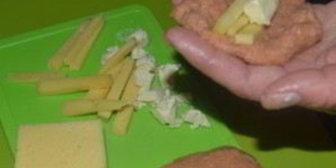 Рецепт рыбных котлет с сыром