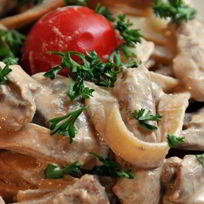 Рецепт Лапши с курицей и грибами