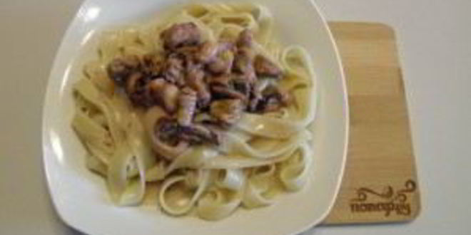 Рецепт лапши с морепродуктами