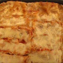 Рецепт Лазаний из лаваша с двумя соусами