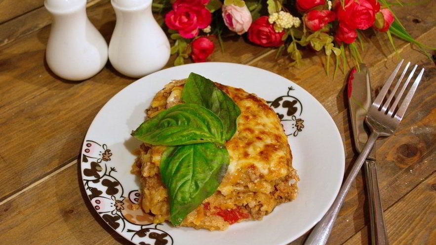 Рецепт лазаний под соусом болоньезе