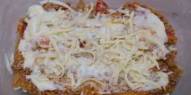 Рецепт лазаний под соусом болоньезе