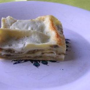 Рецепт Лазаний с баклажанами и сливочным соусом
