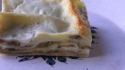 Рецепт Лазаний с баклажанами и сливочным соусом