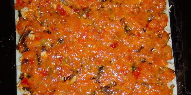 Рецепт лазаний с баклажаном