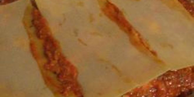 Рецепт лазаний с фаршем