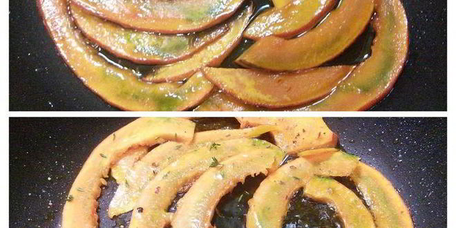 Рецепт лазаний с карамелизированной тыквой