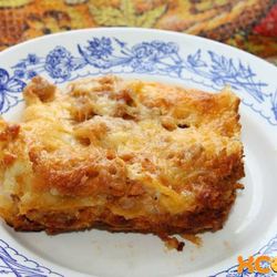 Рецепт Лазаний с мясным фаршем