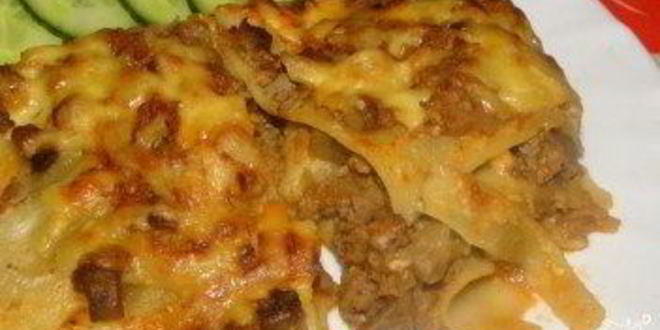Рецепт лазаний с мясом и грибами