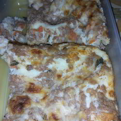 Рецепт Лазаний с соусами Болоньезе и Бешамель