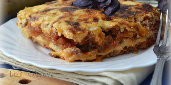 Рецепт лазаний с телятиной и сыром джюгас