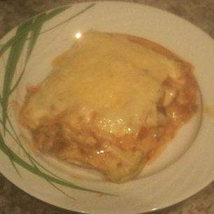 Рецепт Мясной лазанья с кабачками