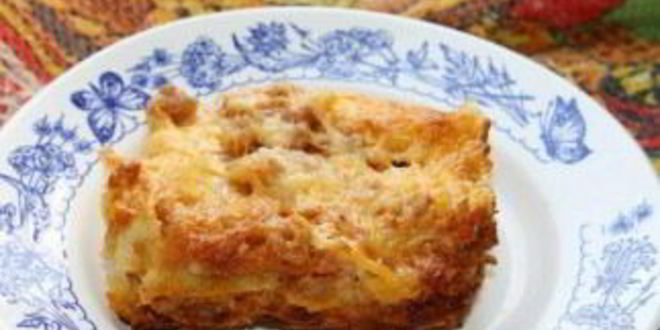 Рецепт мясной лазанья