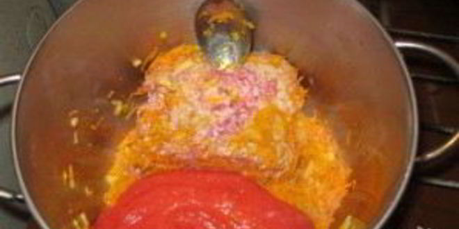 Рецепт мясной лазанья