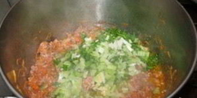 Рецепт мясной лазанья