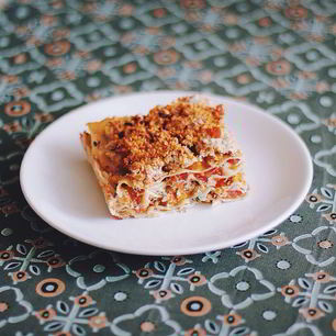 Рецепт Овощной лазанья с брокколи и цветной капустой