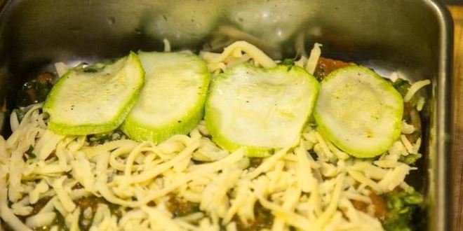 Рецепт вегетарианской лазанья